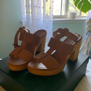 Madewell clog heels
